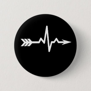 Archery Heartbeat Sports Button