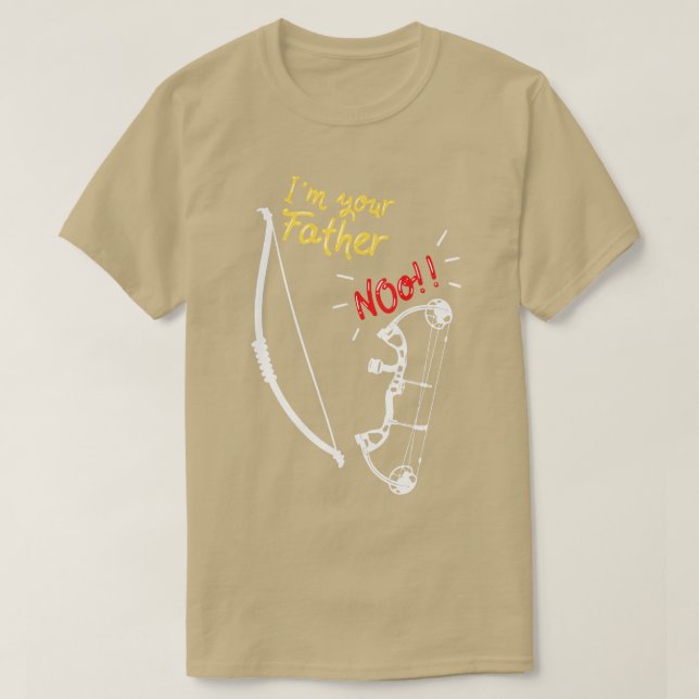 Archery Im Dein Vater T-Shirt (Design vorne)