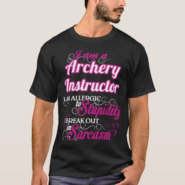 Archery Instructior T-Shirt (Vorderseite)