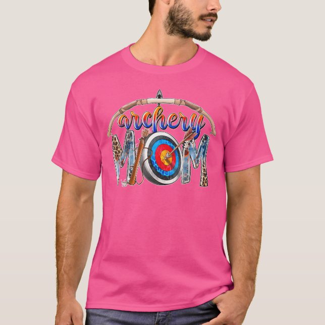 Archery Mama Archery Mama Bowhunter Bowman Archer  T-Shirt (Vorderseite)