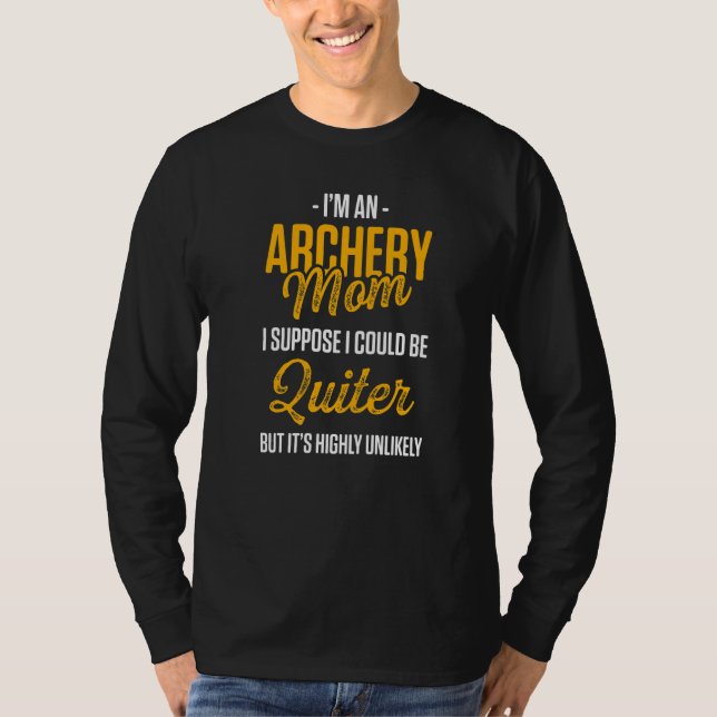 Archery Mama Mutter 18 T-Shirt (Vorderseite)
