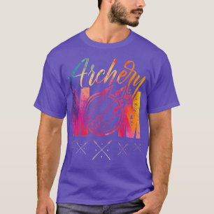Archery Mom für Archer Mutter lustige Bogenschieße T-Shirt