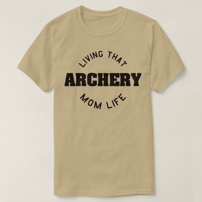 Archery Mutti Perfektes Geschenk für Vater T-Shirt (Design vorne)