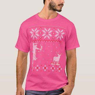 Archery Niedlich Funny Bow Hunter Deer Jagd Ugly C T-Shirt
