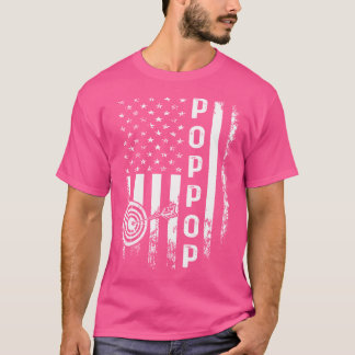 Archery Poppop America Fahndung Weihnachten Weihna T-Shirt