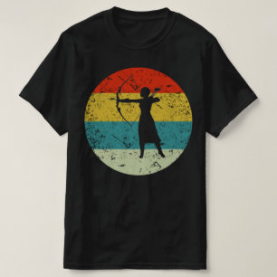 Archery Retrovinatstil T-Shirt