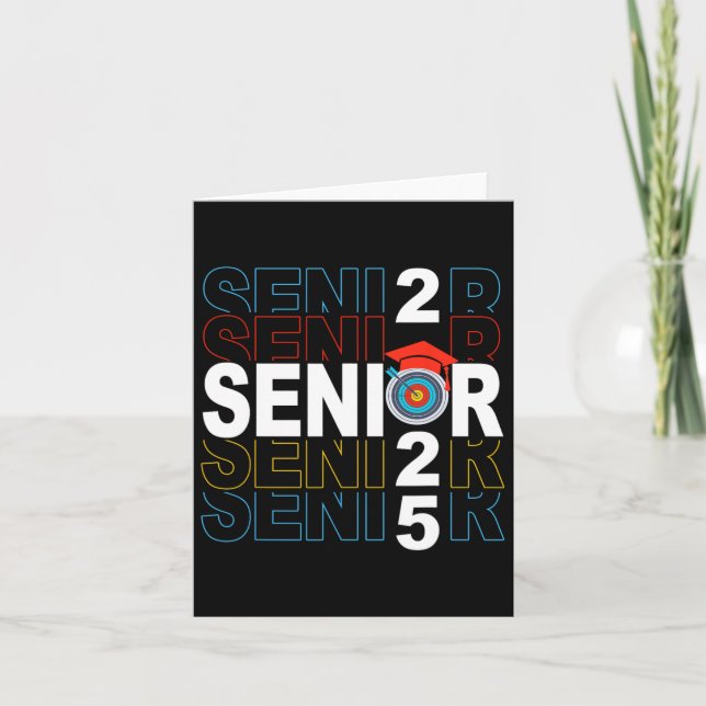 Archery Senior 2025 Archery Schließen Cl 2025 Karte (Vorderseite)