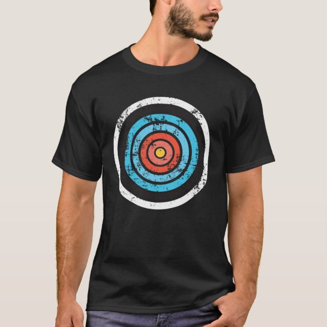 Archery Target Bow Hunting Archer T-Shirt (Vorderseite)