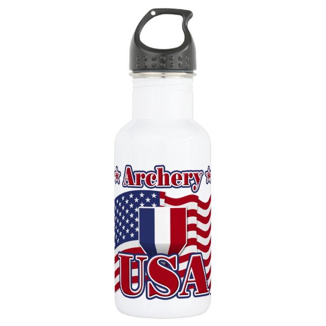 Archery USA Trinkflasche (Vorderseite)