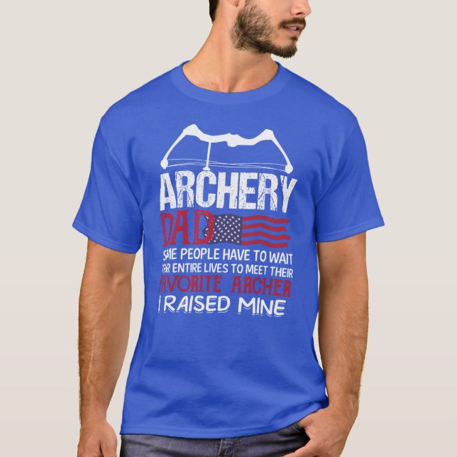 Archery Vater T - Shirt (Vorderseite)