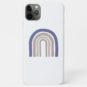 Arches der Mitte des Jahrhunderts - Blau und Beige Case-Mate iPhone Hülle