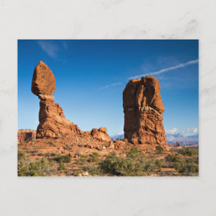 Arches National Park - Balanced Rock Postcard Postkarte