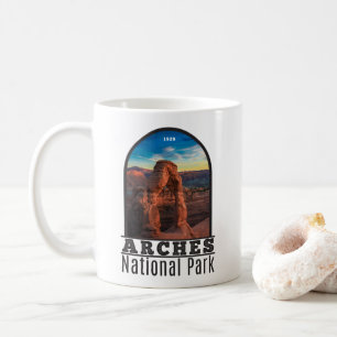 Arches National Park Delicate Arch Vintage Kaffeetasse