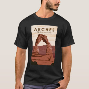 Arches National Park Delikater Arch Vintage T-Shirt