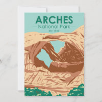 Arches National Park Double Arch