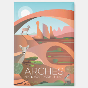 Arches National Park Kühlschrank Magnet