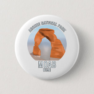 Arches National Park Moab Utah Button