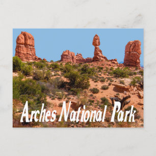 Arches National Park, Moab Utah Postcard Postkarte