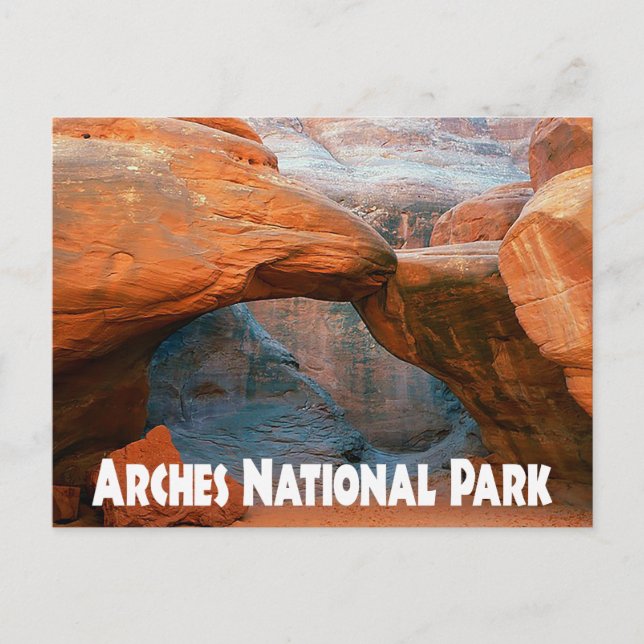 Arches National Park, Moab Utah Postcard Postkarte (Vorderseite)
