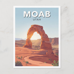 Arches National Park Moab Utah Souvenir Postkarte
