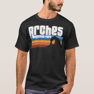 Arches National Park Moab Utah Urlaub Retro T-Shirt