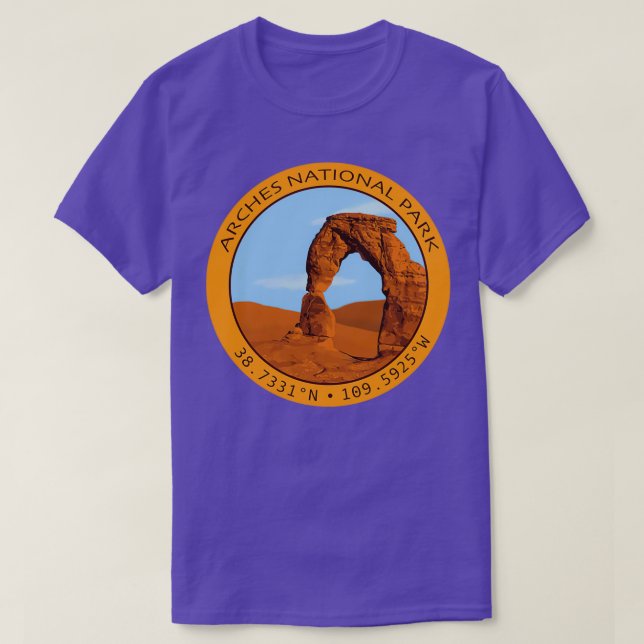 Arches National Park Premium 1 T-Shirt (Design vorne)