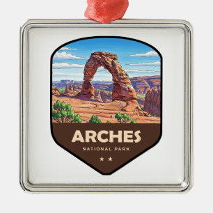 Arches National Park Utah Schild Ornament Aus Metall