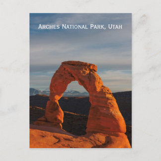 Arches National Park, Utah, USA Postkarte