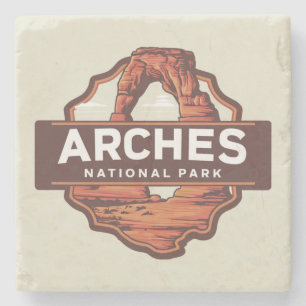 Arches National Park Utah USA Steinuntersetzer
