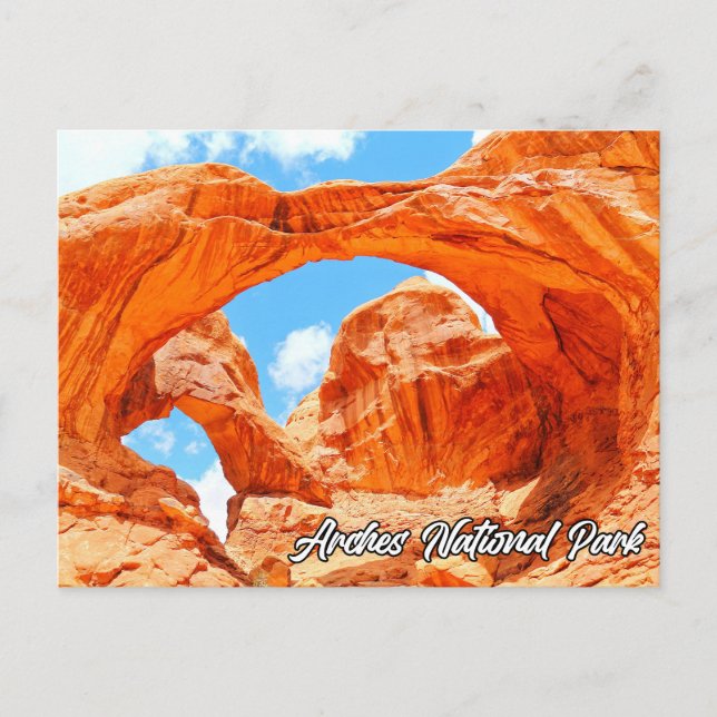 Arches National Park, Utah, Vereinigte Staaten Postkarte (Vorderseite)