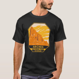 Arches National Park Utah Vintage Orgel T-Shirt