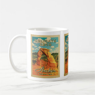 Arches National Park - Vintage Delikater Bogen Kaffeetasse