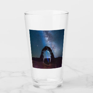 Arches Nationalpark bei Nacht MOAB Glas