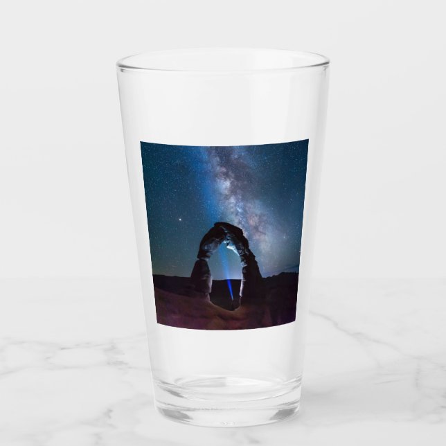 Arches Nationalpark bei Nacht MOAB Glas (Vorderseite)