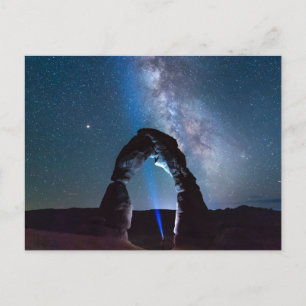 Arches Nationalpark bei Nacht MOAB Postkarte