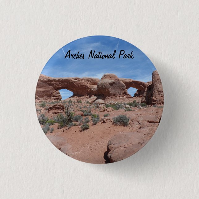 Arches Nationalpark Button (Vorderseite)