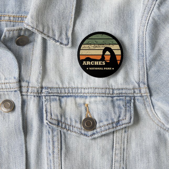 Arches Nationalpark Button (Beispiel)