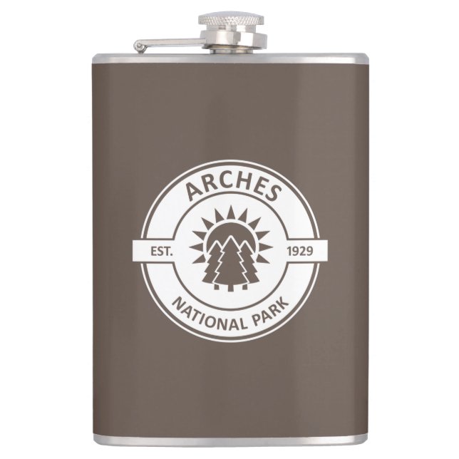 Arches Nationalpark Flachmann (Vorderseite)