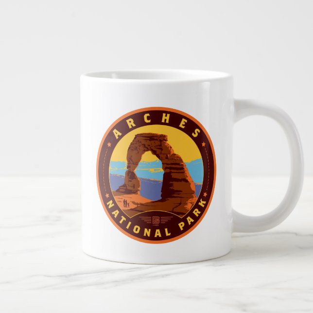 Arches Nationalpark Jumbo-Tasse (Rechts)