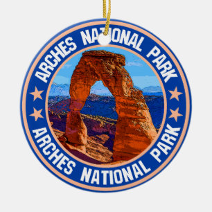 Arches Nationalpark Keramik Ornament