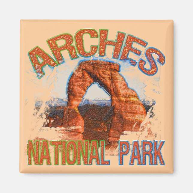 Arches Nationalpark Magnet (Vorne)