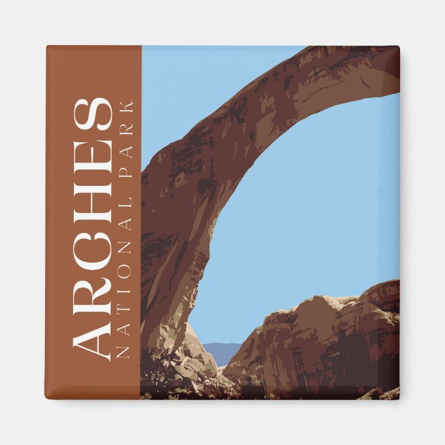 Arches Nationalpark Magnet (Vorne)