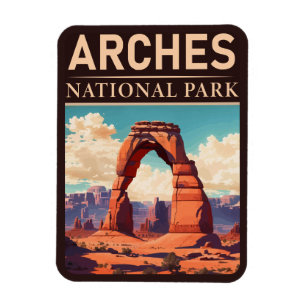 Arches Nationalpark Moab Utah Delicate Arch Magnet