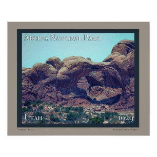 Arches Nationalpark Poster