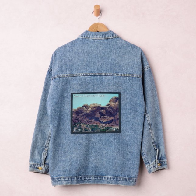 Arches Nationalpark Poster Jeansjacke (Hangar)