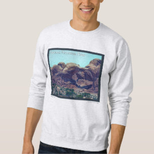 Arches Nationalpark Poster Sweatshirt