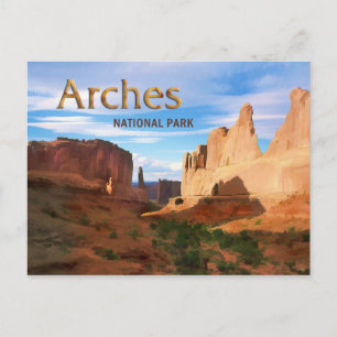 Arches Nationalpark Postkarte