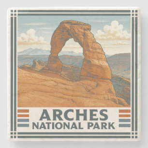 Arches Nationalpark Steinuntersetzer