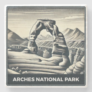 Arches Nationalpark Steinuntersetzer