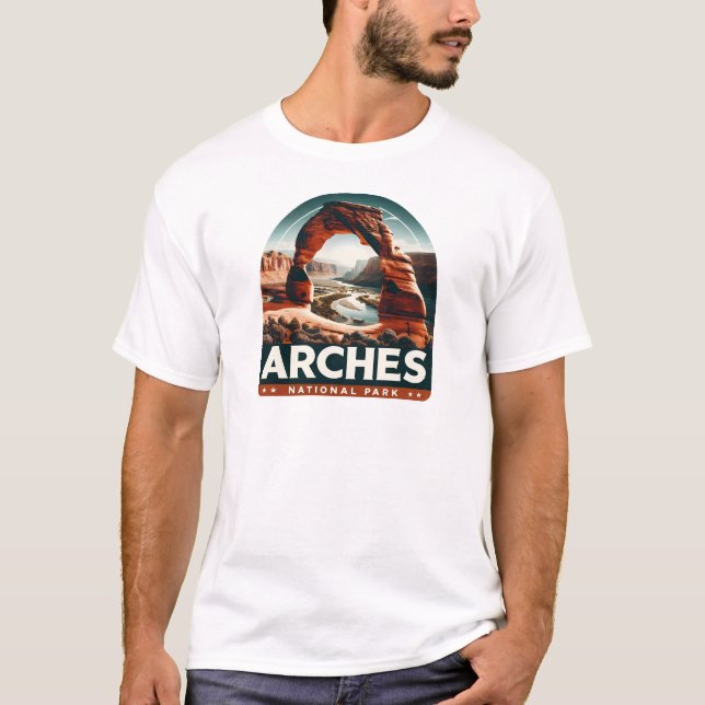 Arches Nationalpark T-Shirt (Vorderseite)
